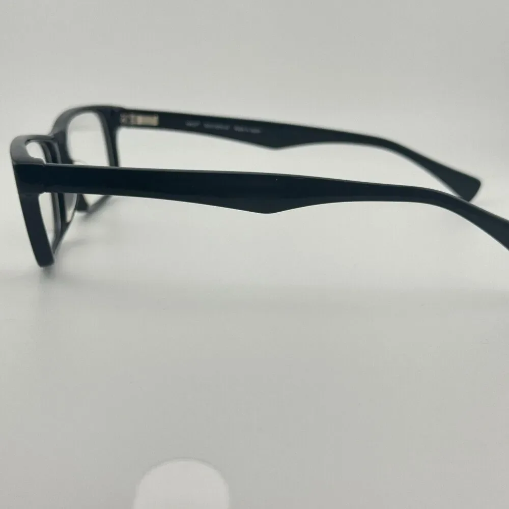 Maui Jim Eyeglasses Frames MJO2204-02 Black Rectangular Full Rim 53-17-143 12324